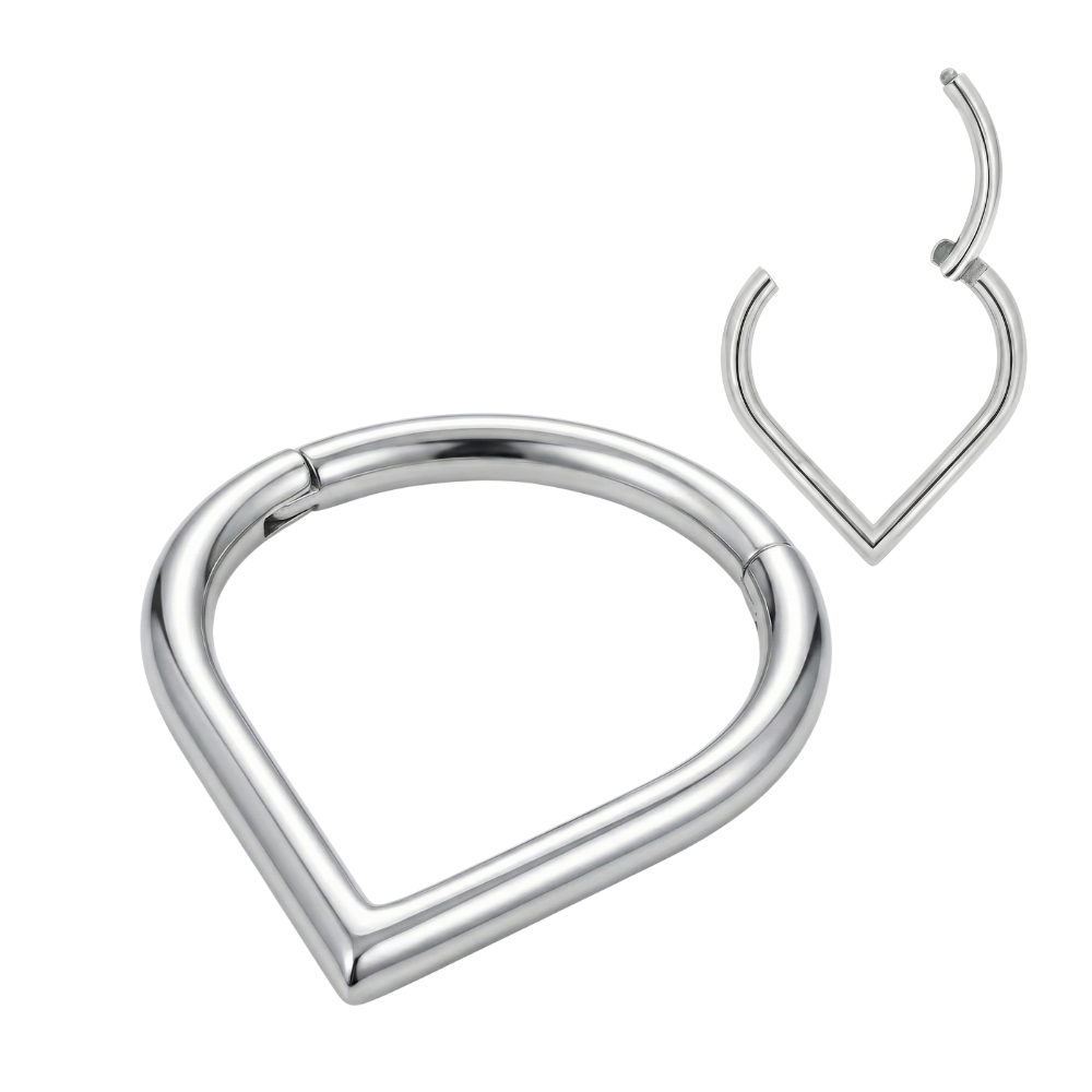 Tytanowy Clicker Segmentowy - Łezka