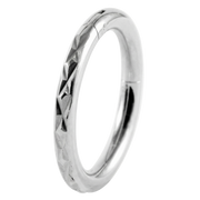 Titanium Clicker Segmented Diamond - Kruhová struktura