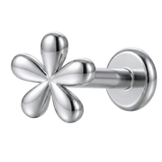 Titanium Decorative Labret - Balloon Flower