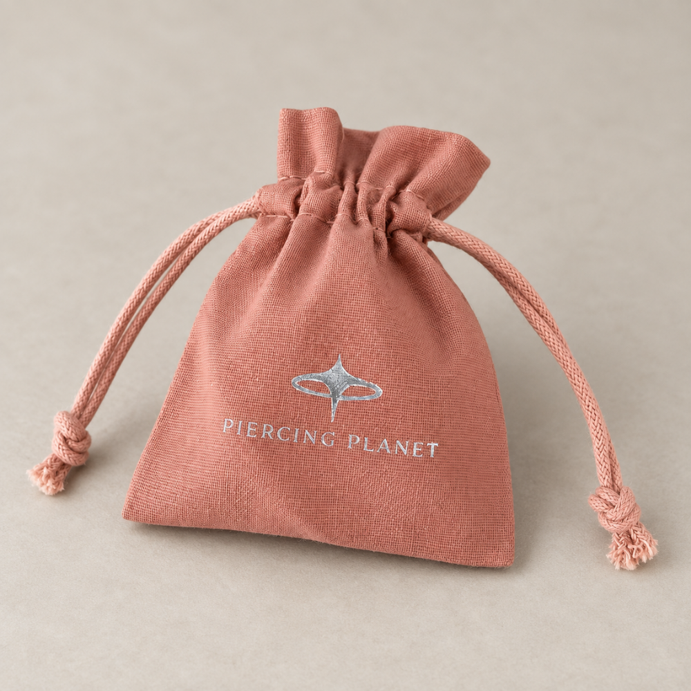 Elegancki Woreczek Prezentowy na Biżuterię - Piercing Planet