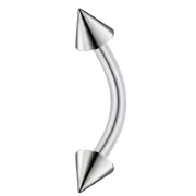 Titanový banán s kužely - s vnitřním závitem