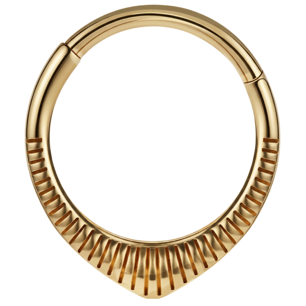 Stalowy Clicker Segmentowy Struktura - Łezka