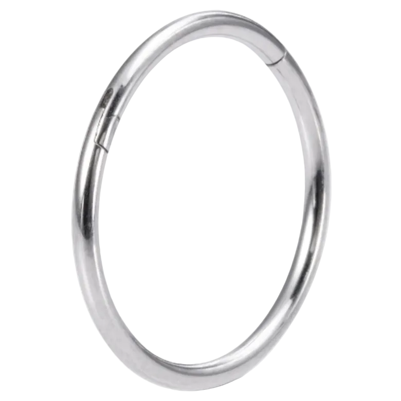 Tytanowy Clicker Segmentowy - Kółko - Piercing Planet