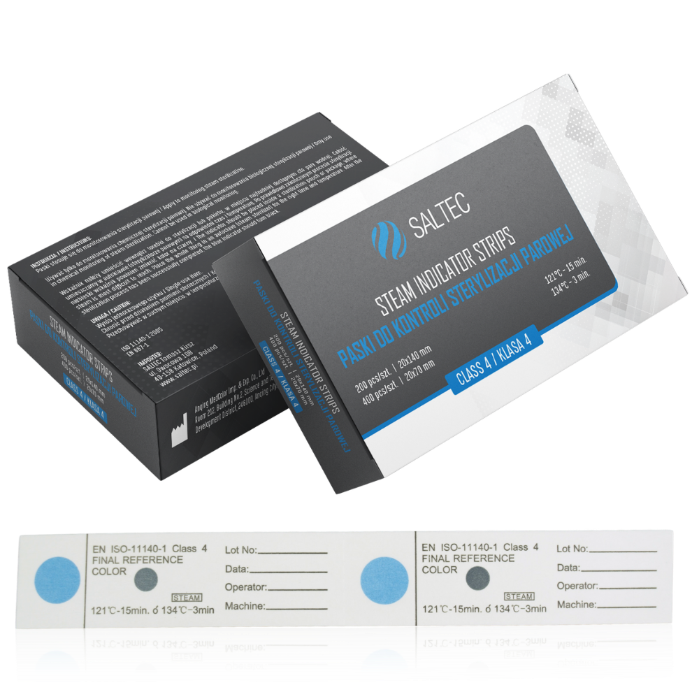 Paski do sterylizacji Saltec Klasa 4 - 2x200 Pasków