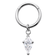 Segment Clicker With Rhombus Pendant