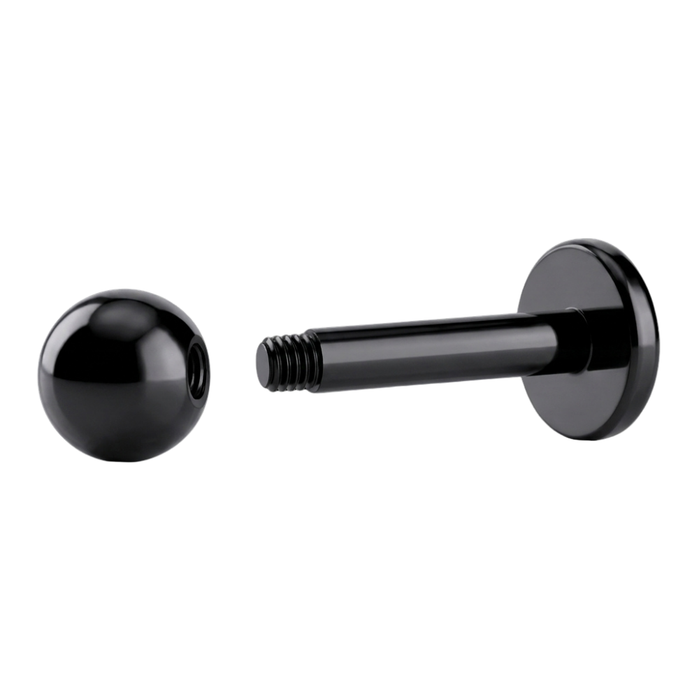 Black Titan Labret S Vnějším Závitem Koule