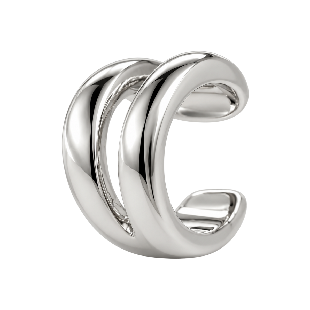 Nausznica Gładka z Wycięciem - Ear Cuff