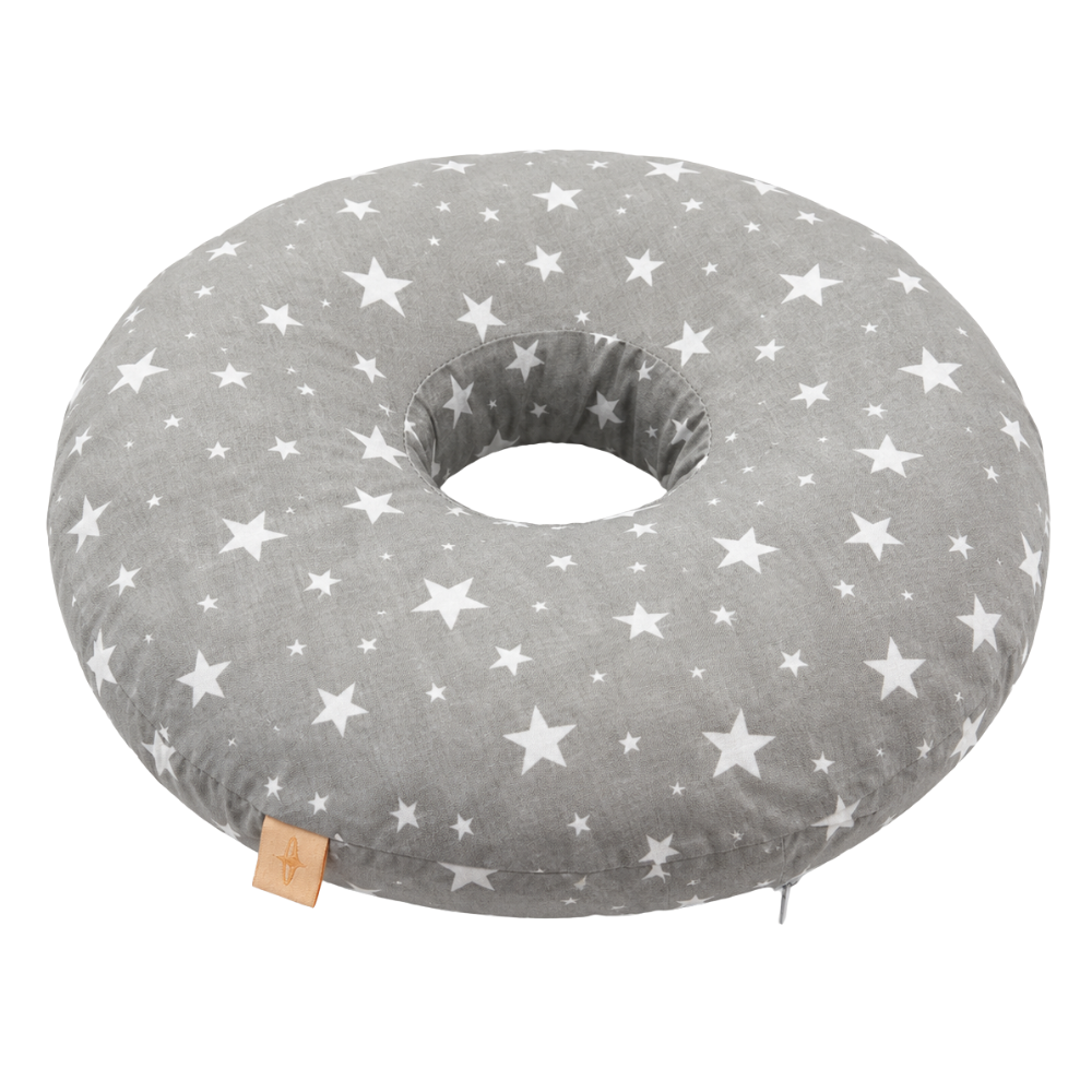 Donutový polštářek na piercing - bavlna, 30 cm, polský výrobek