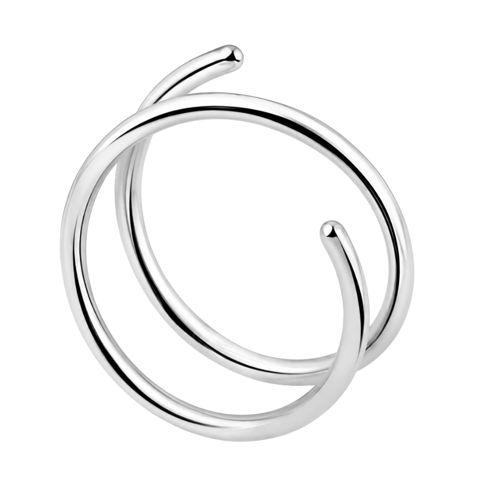 tytanowa spirala piercing